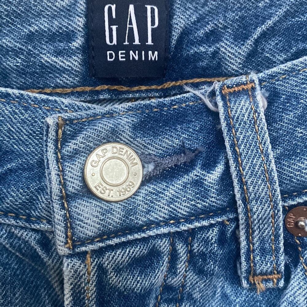 GAP Medium Wash Boyfriend Fit Jeans Size 25 - Picture 3 of 9